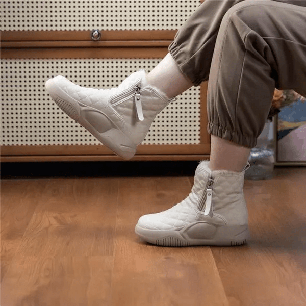 NobleWalk™ - Premium gequiltte enkellaarsjes voor dames - Noble Walk