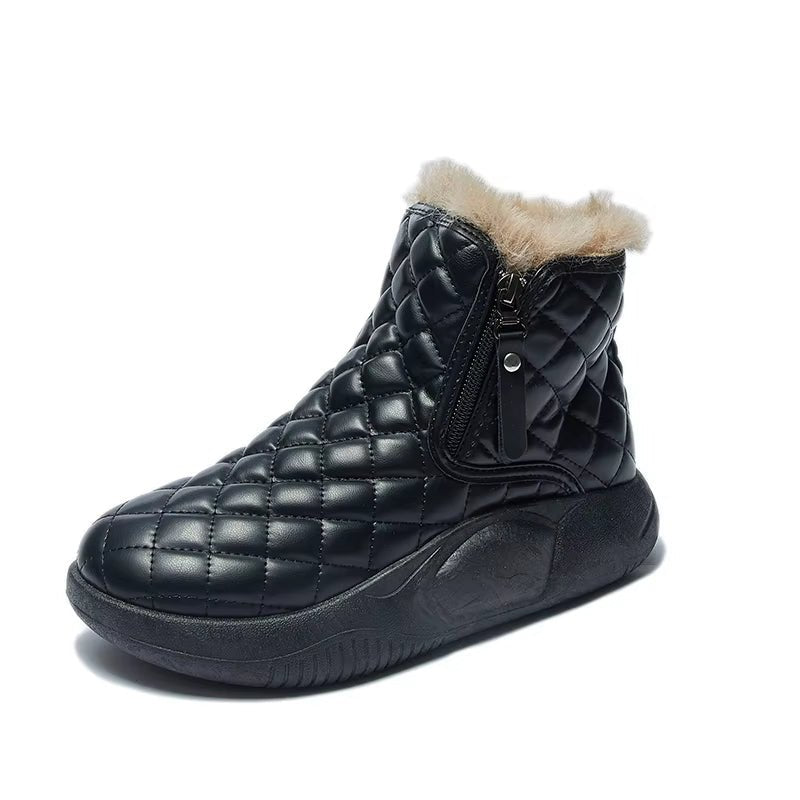 NobleWalk™ - Premium gequiltte enkellaarsjes voor dames - Noble Walk