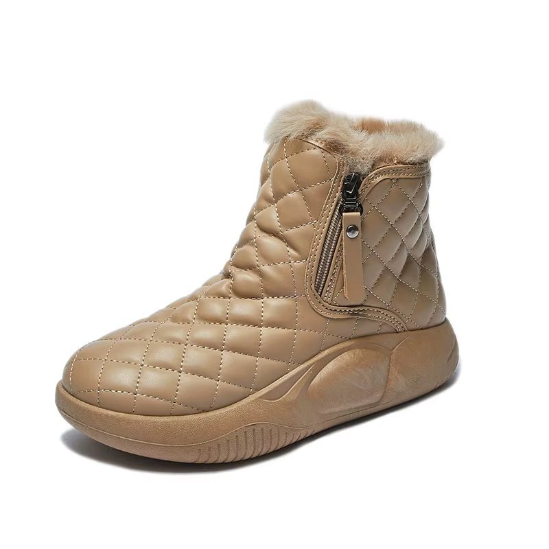 NobleWalk™ - Premium gequiltte enkellaarsjes voor dames - Noble Walk