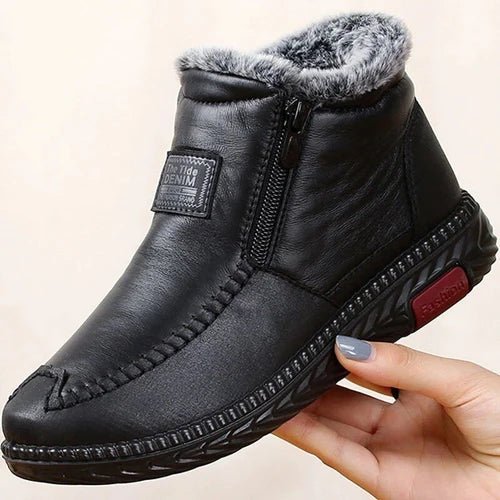NobleWalk™ | Warme dames winterlaarzen met rits - Noble Walk