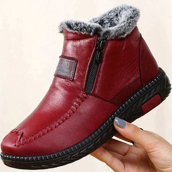 NobleWalk™ | Warme dames winterlaarzen met rits - Noble Walk