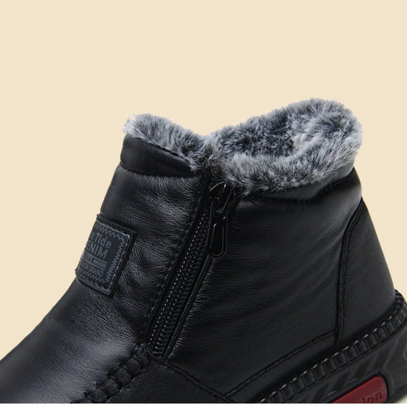 NobleWalk™ | Warme dames winterlaarzen met rits - Noble Walk