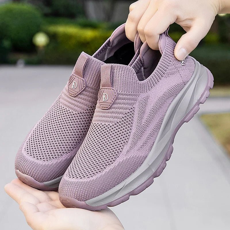 OrthoWalk™ | Slip - On Knit Sneakers - Noble Fashion