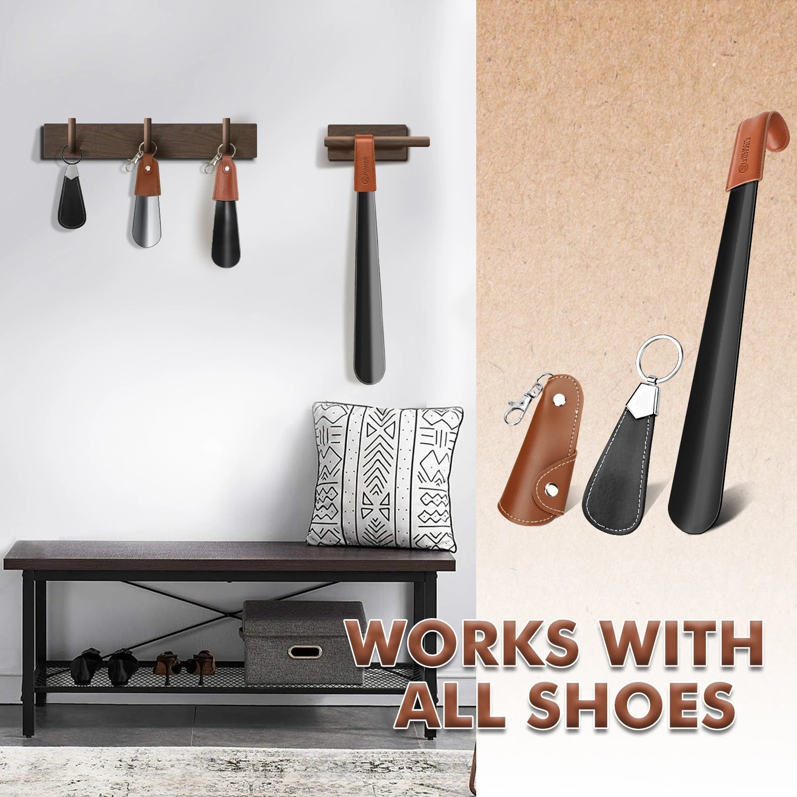 Schoenlepel sleutelhanger - Noble Fashion