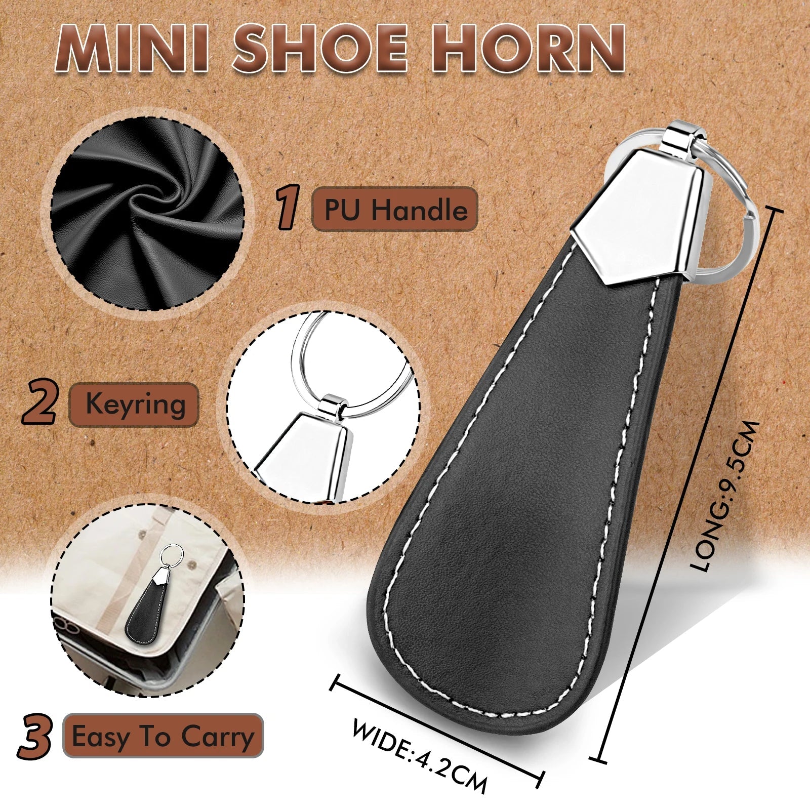 Schoenlepel sleutelhanger - Noble Fashion