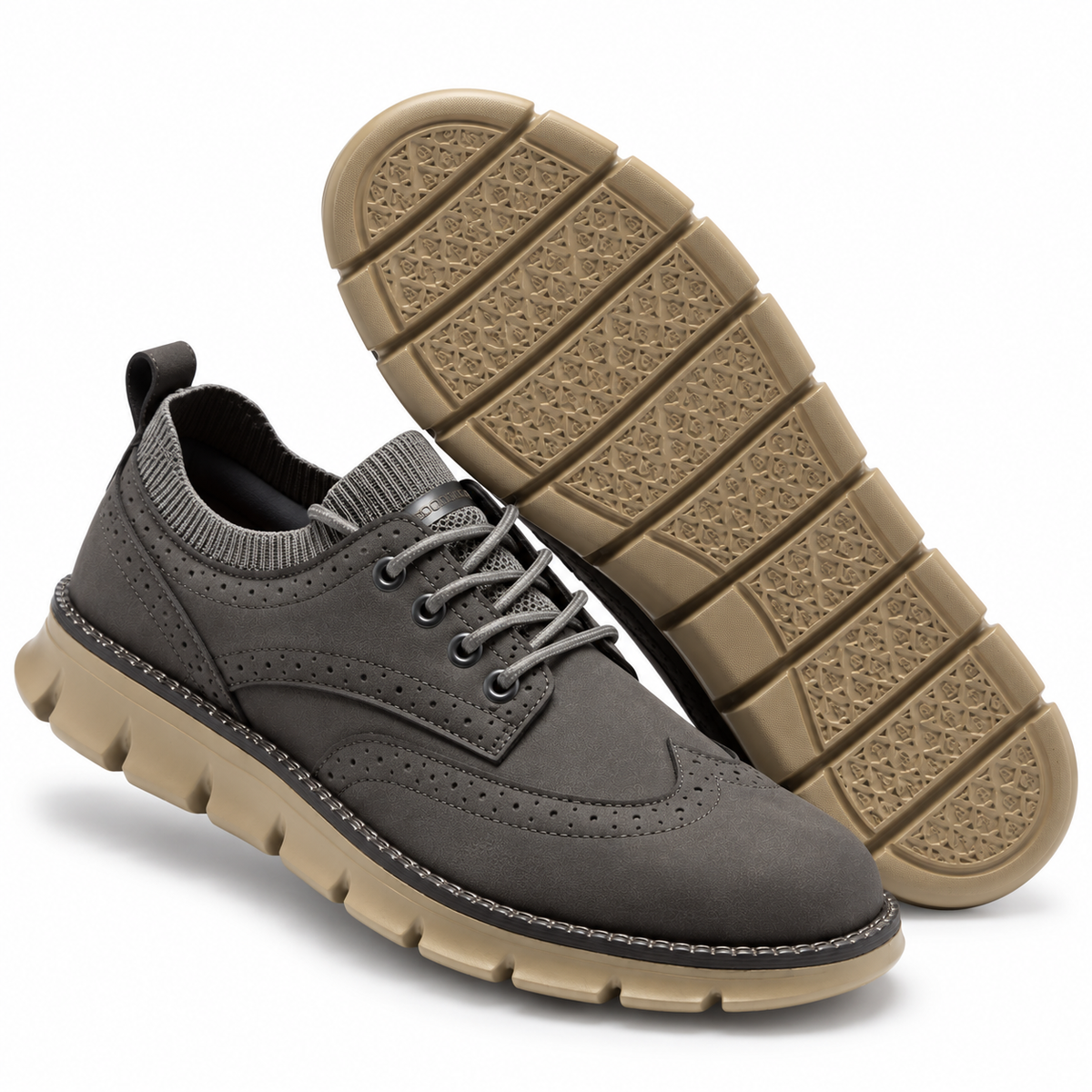Heren Orthopedische Veterschoenen Dikke Zool Lichtgewicht Casual