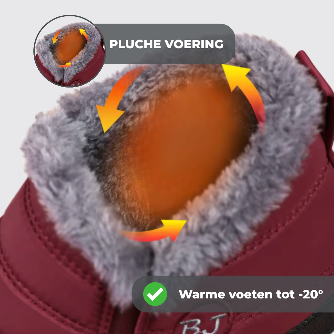 Gevoerde winterlaarzen dames en heren - Warm, waterdicht en comfortabel - WarmWalk