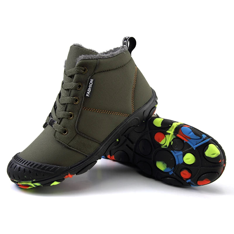Kinder Barefoot Schoenen met Brede Teenbox voor Herfst & Winter - BareMotion