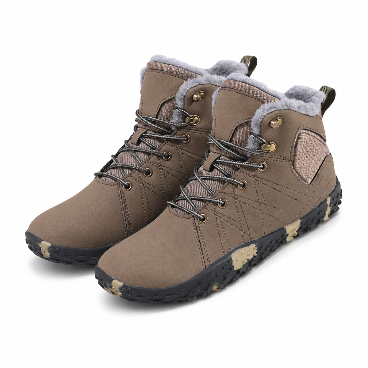 Dames Heren Barefoot Wandelschoenen Gevoerd Flexibele Zool Lichtgewicht Winter