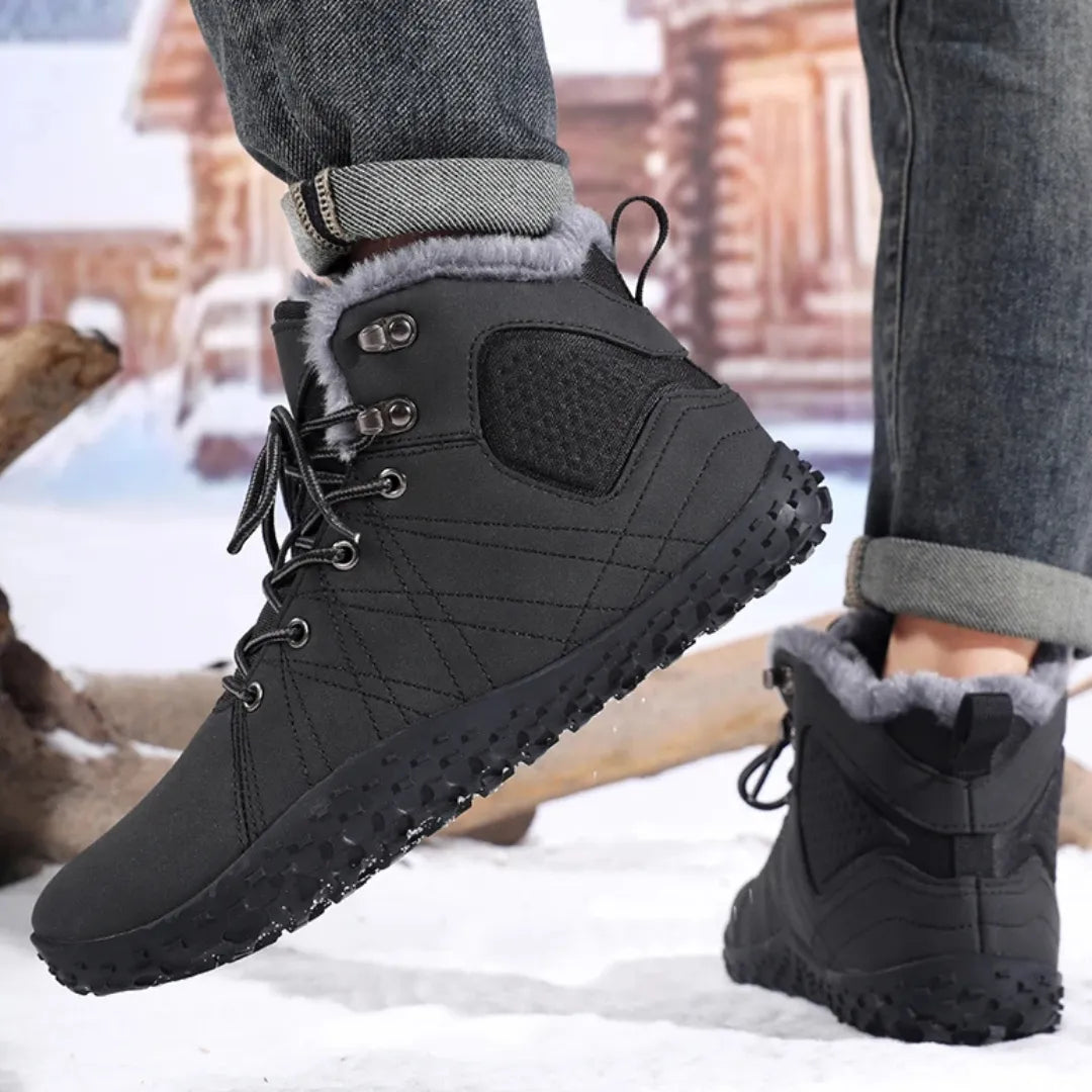 Dames Heren Barefoot Wandelschoenen Gevoerd Flexibele Zool Lichtgewicht Winter