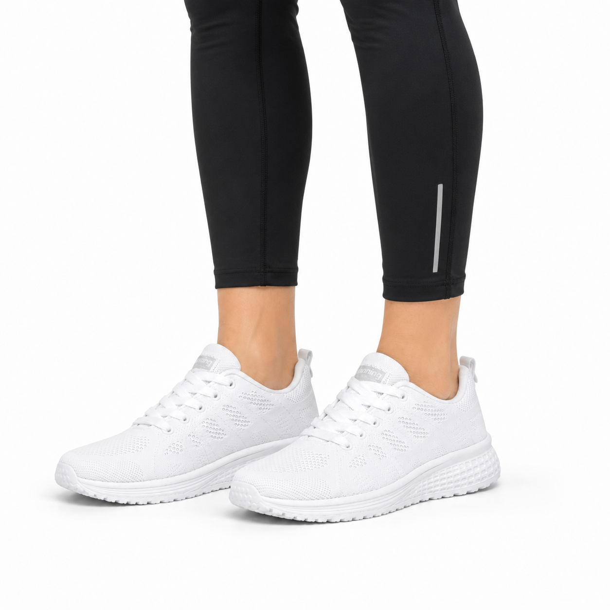 Dames Fitness Schoenen Lichtgewicht Ademend Dempende Zool