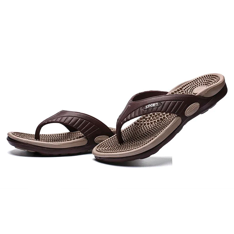 Heren Teenslippers Ergonomisch Voetbed Dempend Lichtgewicht Strand Zomer