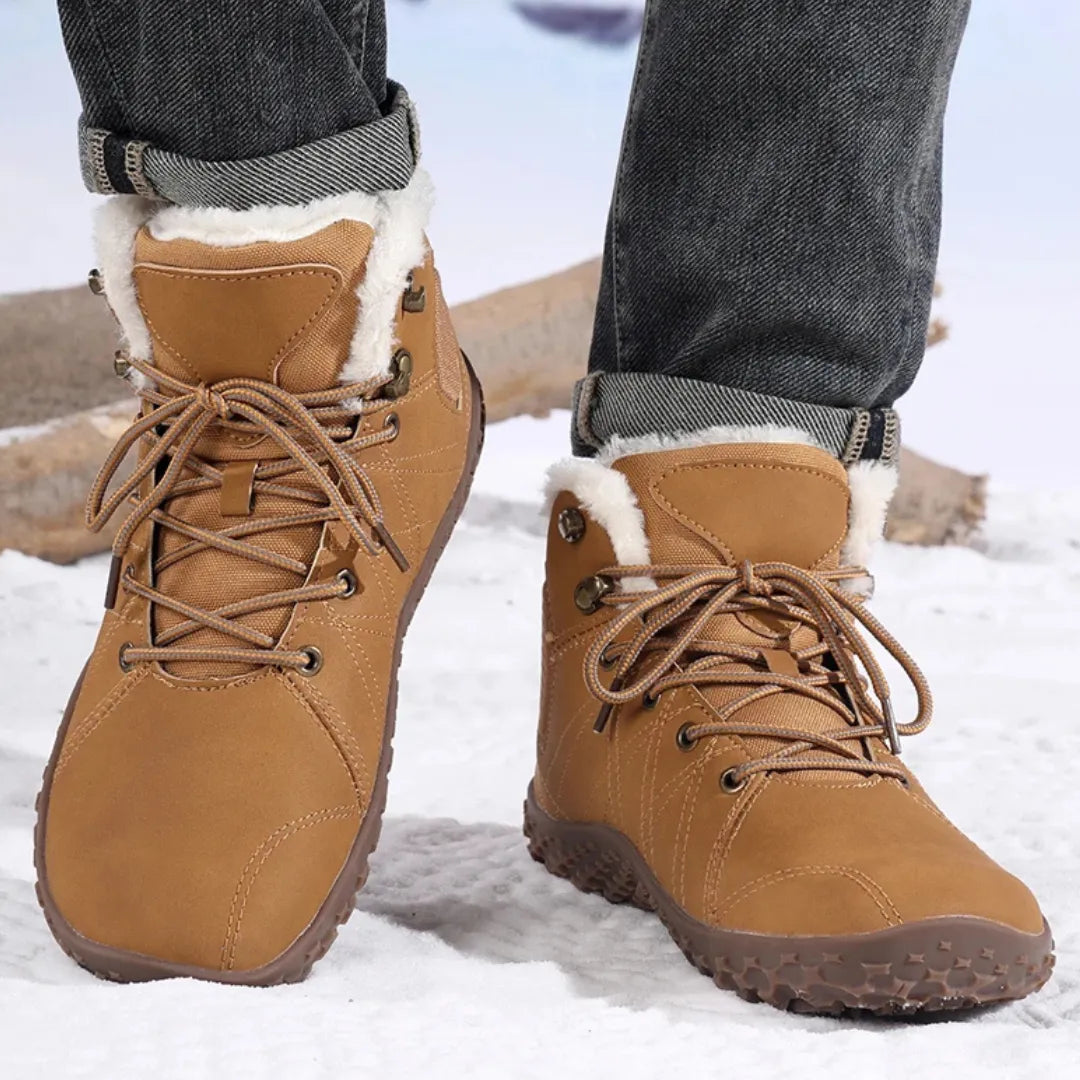 Dames Heren Barefoot Wandelschoenen Gevoerd Flexibele Zool Lichtgewicht Winter