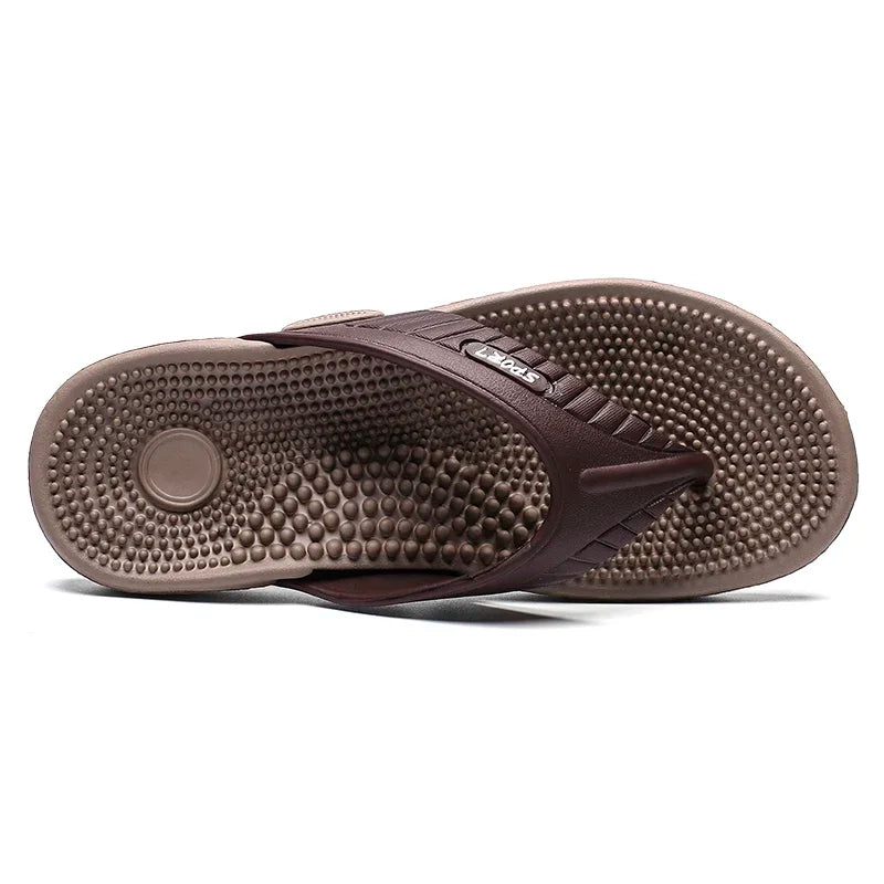 Heren Teenslippers Ergonomisch Voetbed Dempend Lichtgewicht Strand Zomer