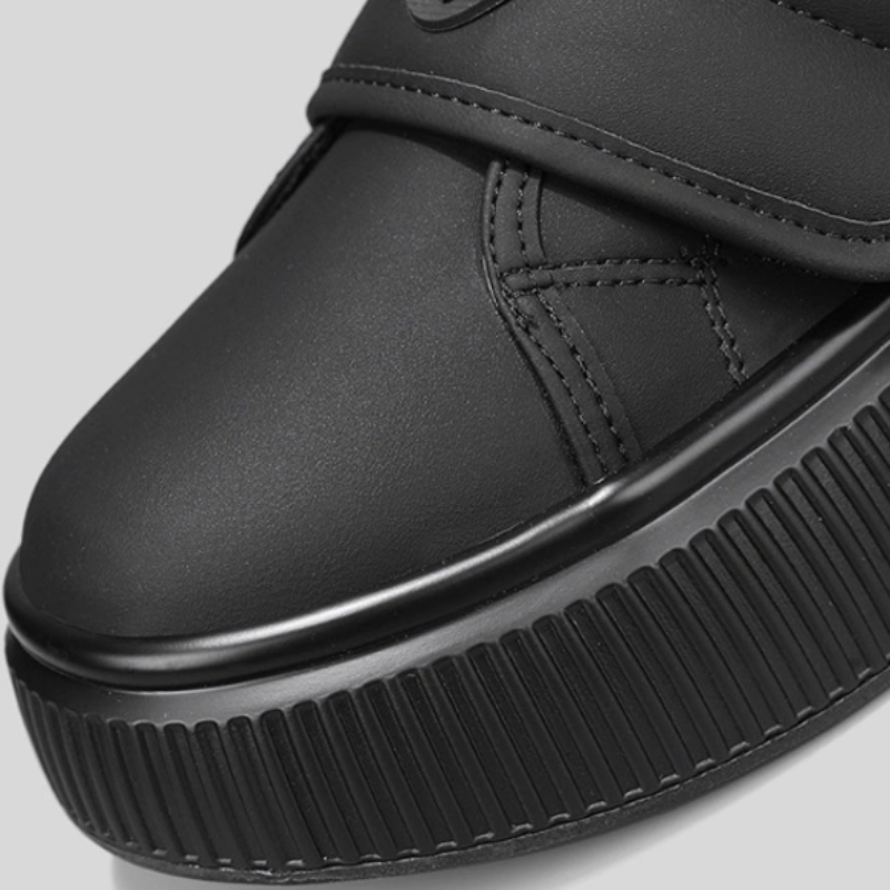Dames Heren Winter Enkelboots Extra Breed Klittenband Pluche Voering Platform