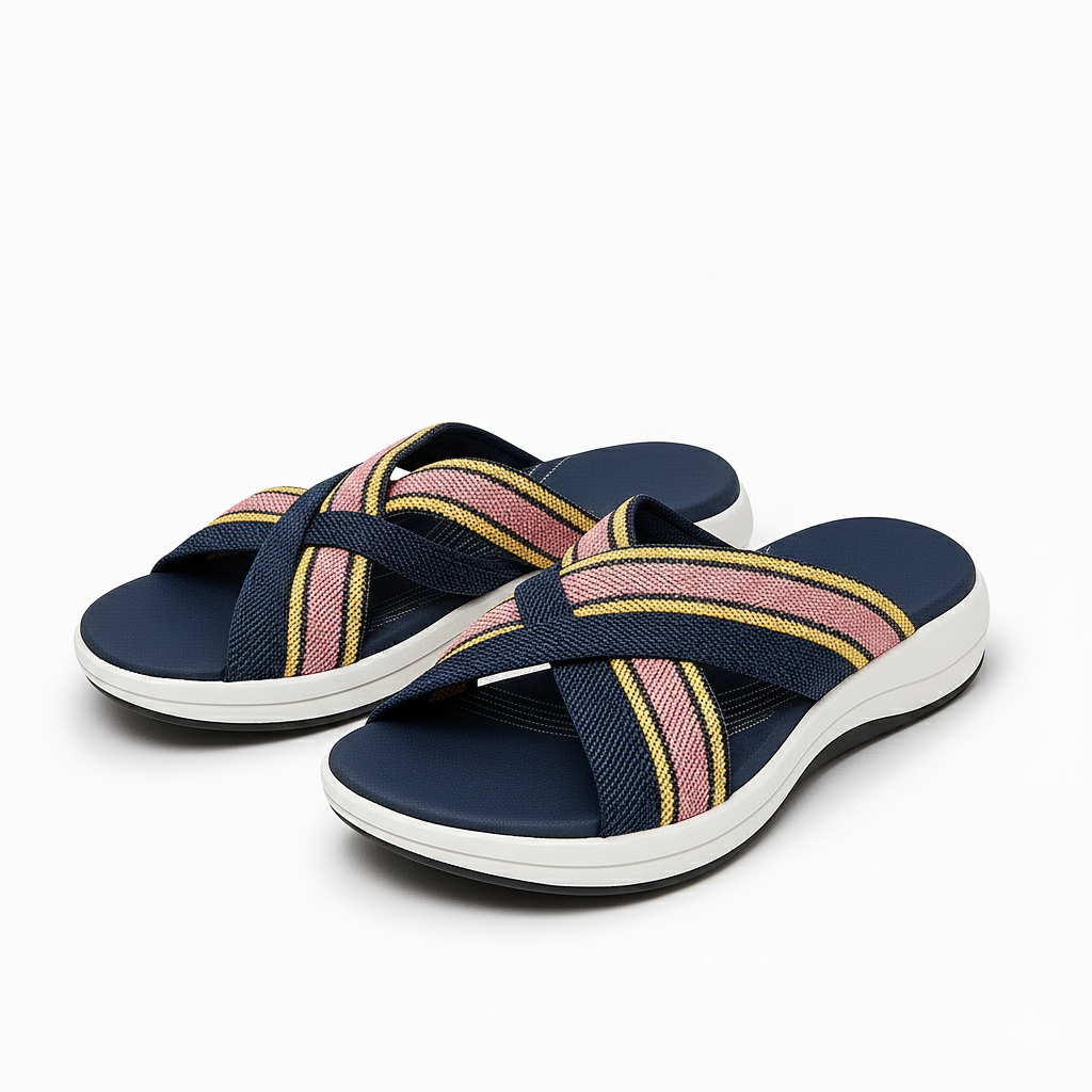 Dames Comfortabele Slippers met Zacht Voetbed – Ideaal voor Dagelijks Gebruik