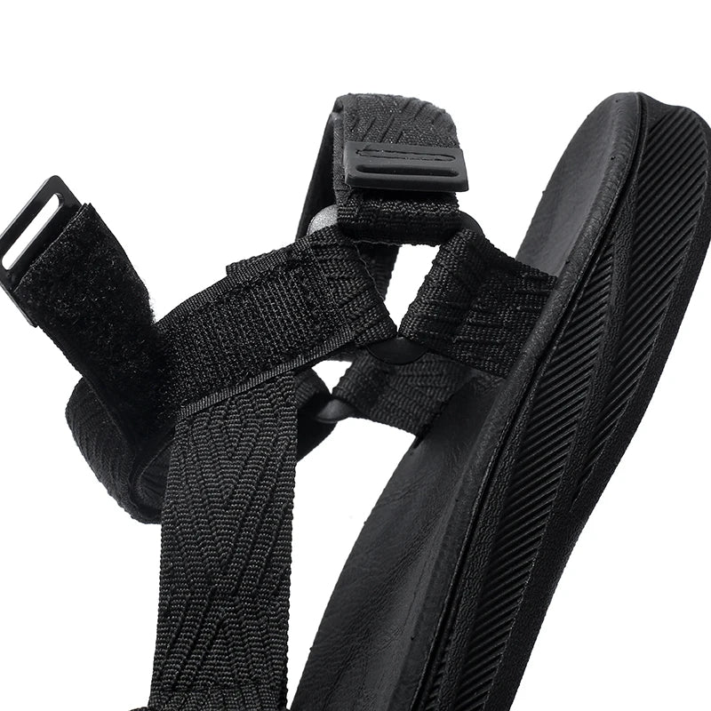Heren Strand Sandalen Klittenband Zacht Voetbed Lichtgewicht Antislip Zomer