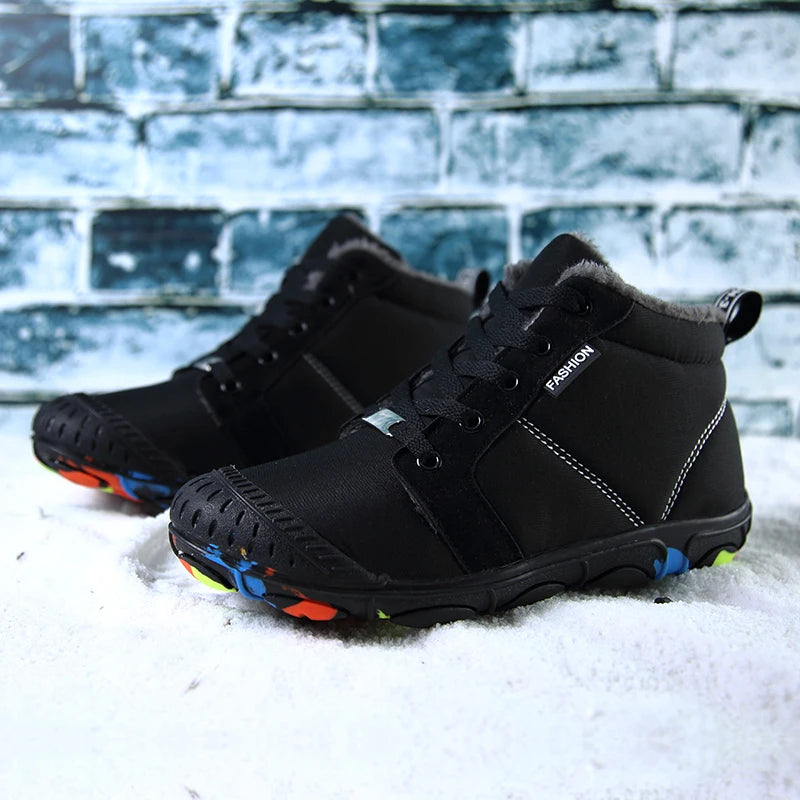 Kinder Barefoot Schoenen met Brede Teenbox voor Herfst & Winter - BareMotion