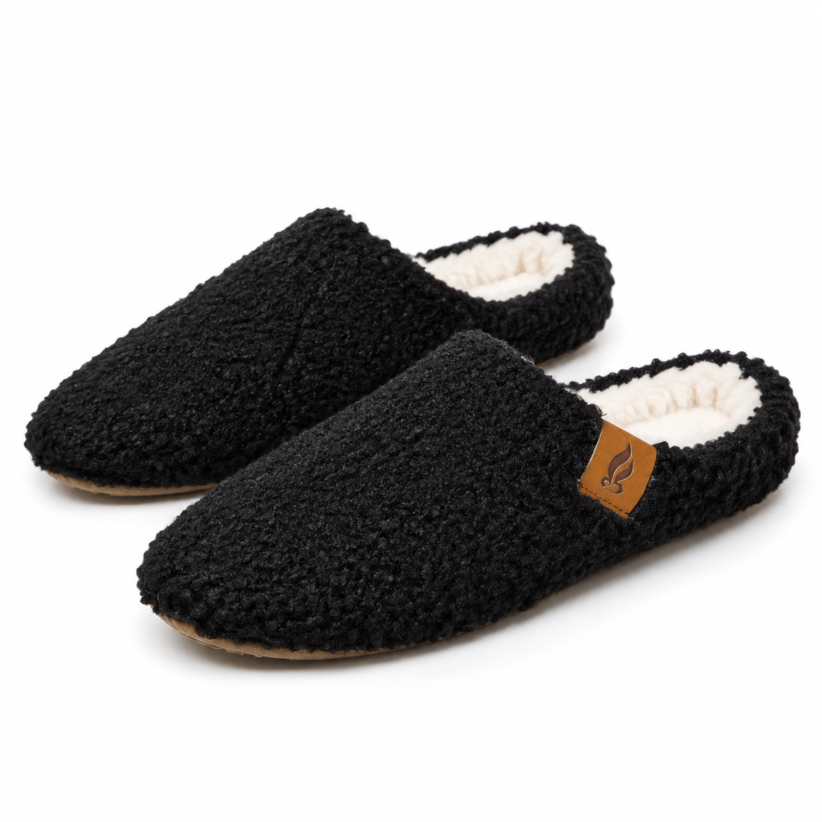 Dames Heren Gevoerde Huisslippers Pluche Voering Antislip Dempend Lichtgewicht Winter