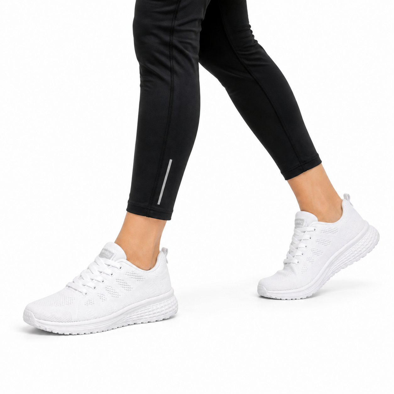 Dames Fitness Schoenen Lichtgewicht Ademend Dempende Zool