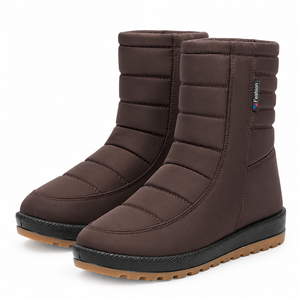 Dames Winterschoenen Thermovoering Breed Antislip Flexibel Lichtgewicht