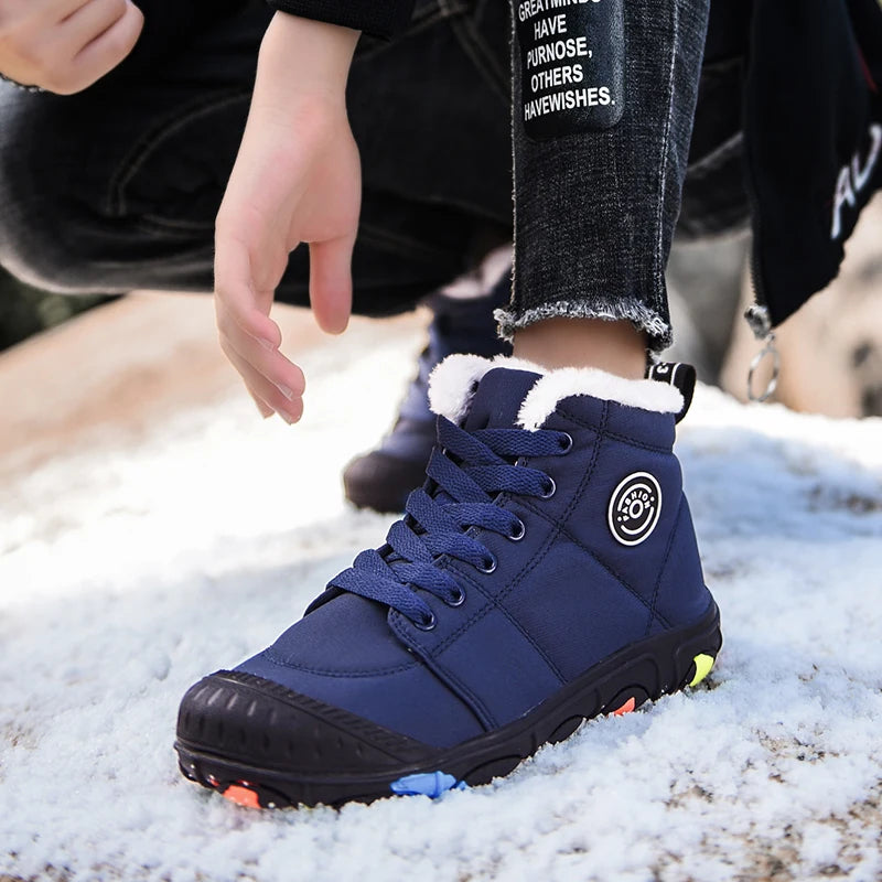 Kinder Barefoot Schoenen Brede Teenbox voor herfst en winter - BareKids