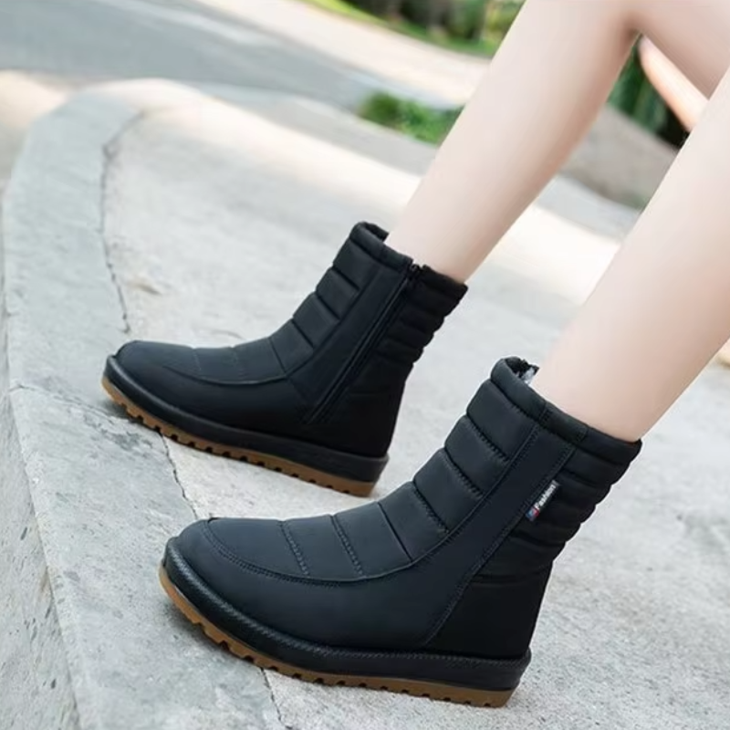 Dames Winterschoenen Thermovoering Breed Antislip Flexibel Lichtgewicht