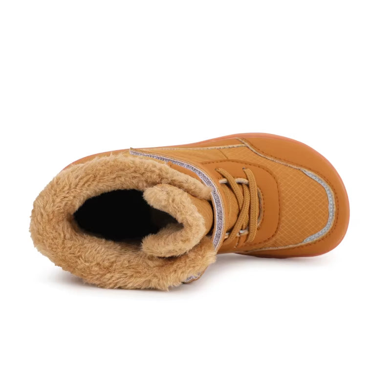 Kinder Warme Gevoerde Schoenen met Brede Teenbox voor Herfst & Winter - FrostWalk