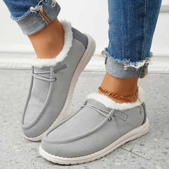 Dames Gevoerde Slip On Casual Sneakers – Licht en Comfortabel voor elke dag