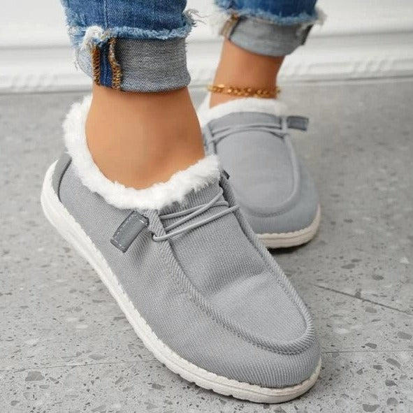 Dames Gevoerde Slip On Casual Sneakers – Licht en Comfortabel voor elke dag