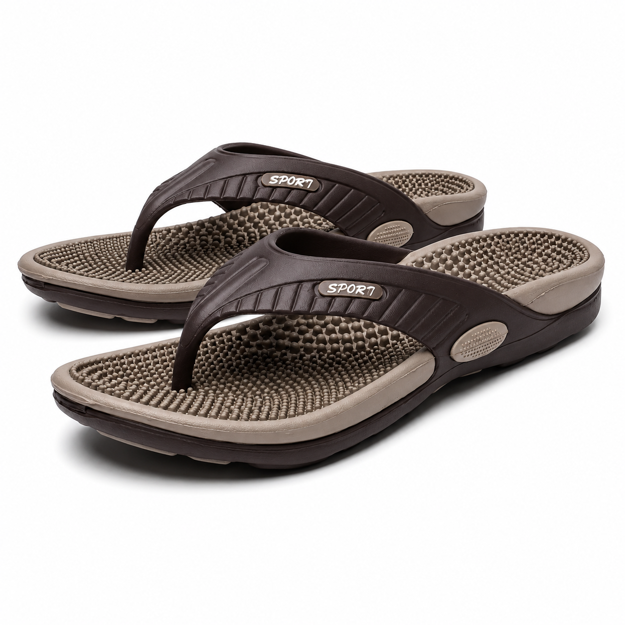 Heren Teenslippers Ergonomisch Voetbed Dempend Lichtgewicht Strand Zomer