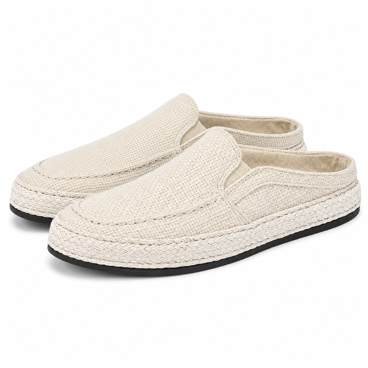 Heren Canvas Instappers Stevig Voetbed Casual Strand Zomer