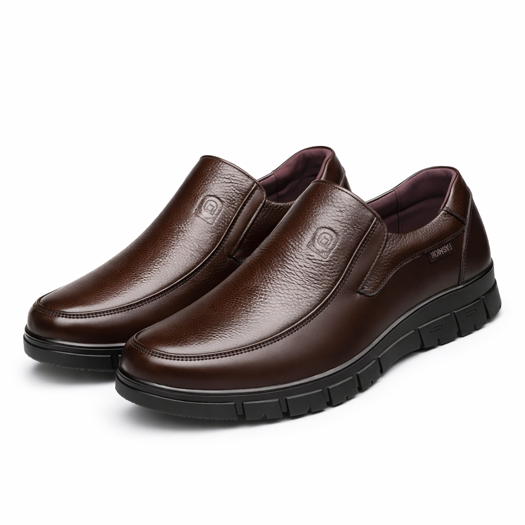 Heren Comfortabele Instappers – Lichtgewicht, Dempend en Ademend