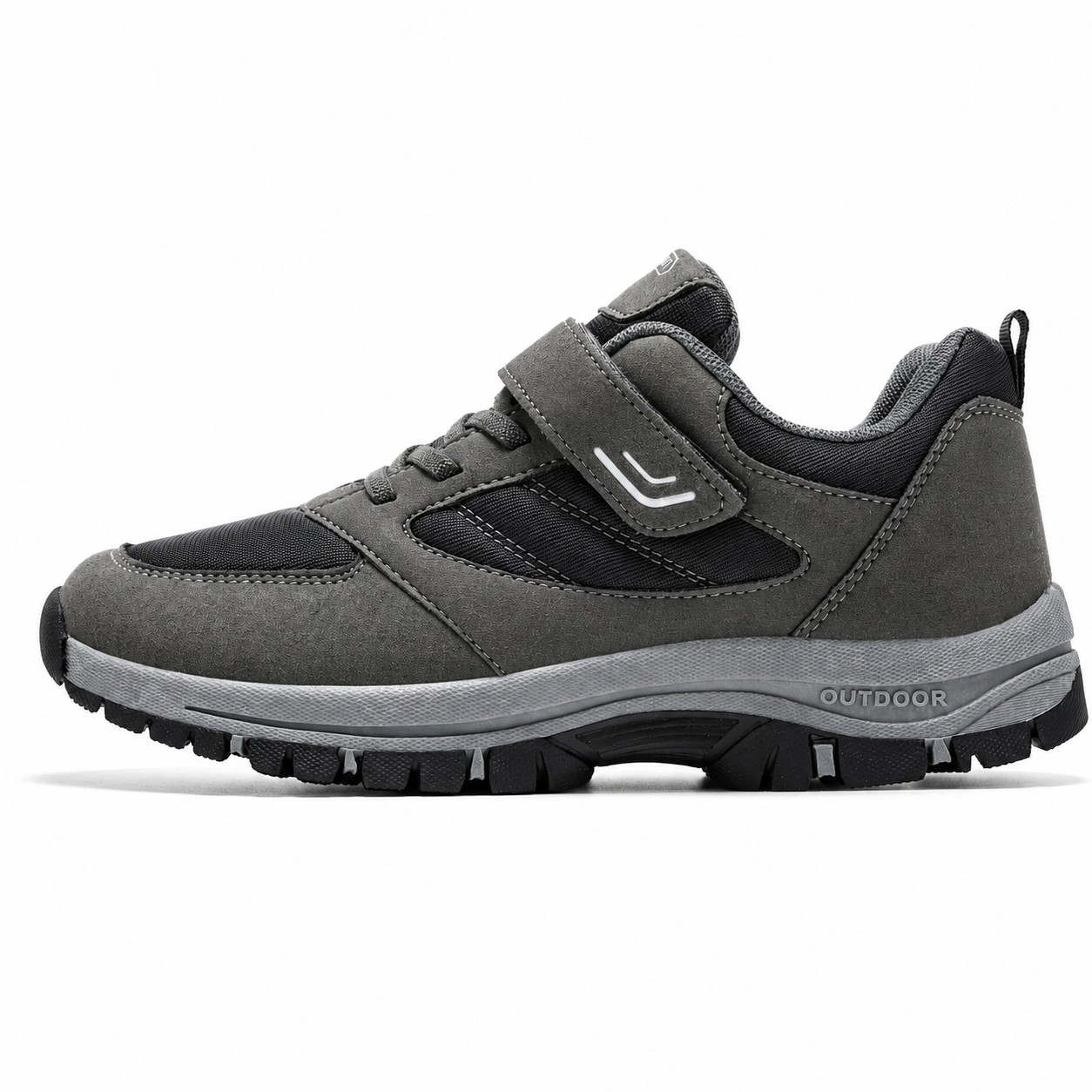 Heren Wandelschoenen Klittenband Ademend Lichtgewicht Antislip Dempend
