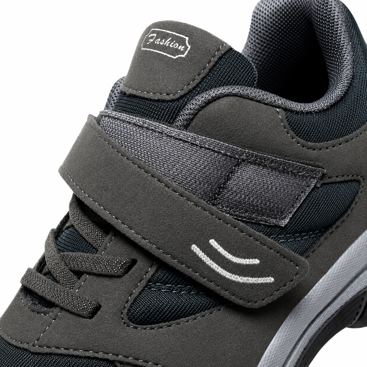 Heren Wandelschoenen Klittenband Ademend Lichtgewicht Antislip Dempend