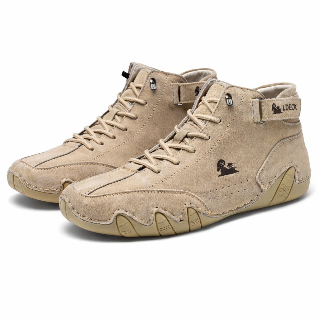 Heren Waterdichte Comfortschoenen met Flexibele Zool en Krasbestendig Ontwerp