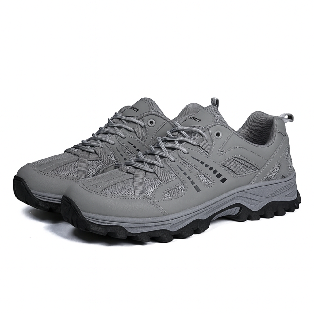 Dames en Heren Lage Outdoor Wandelschoenen – Comfort, Grip en Lichte Demping