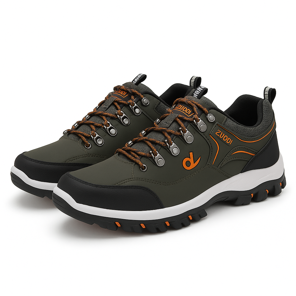 Heren Comfortabele Lichtgewicht Wandelschoenen met Flexibele Zool en Ademend Ontwerp