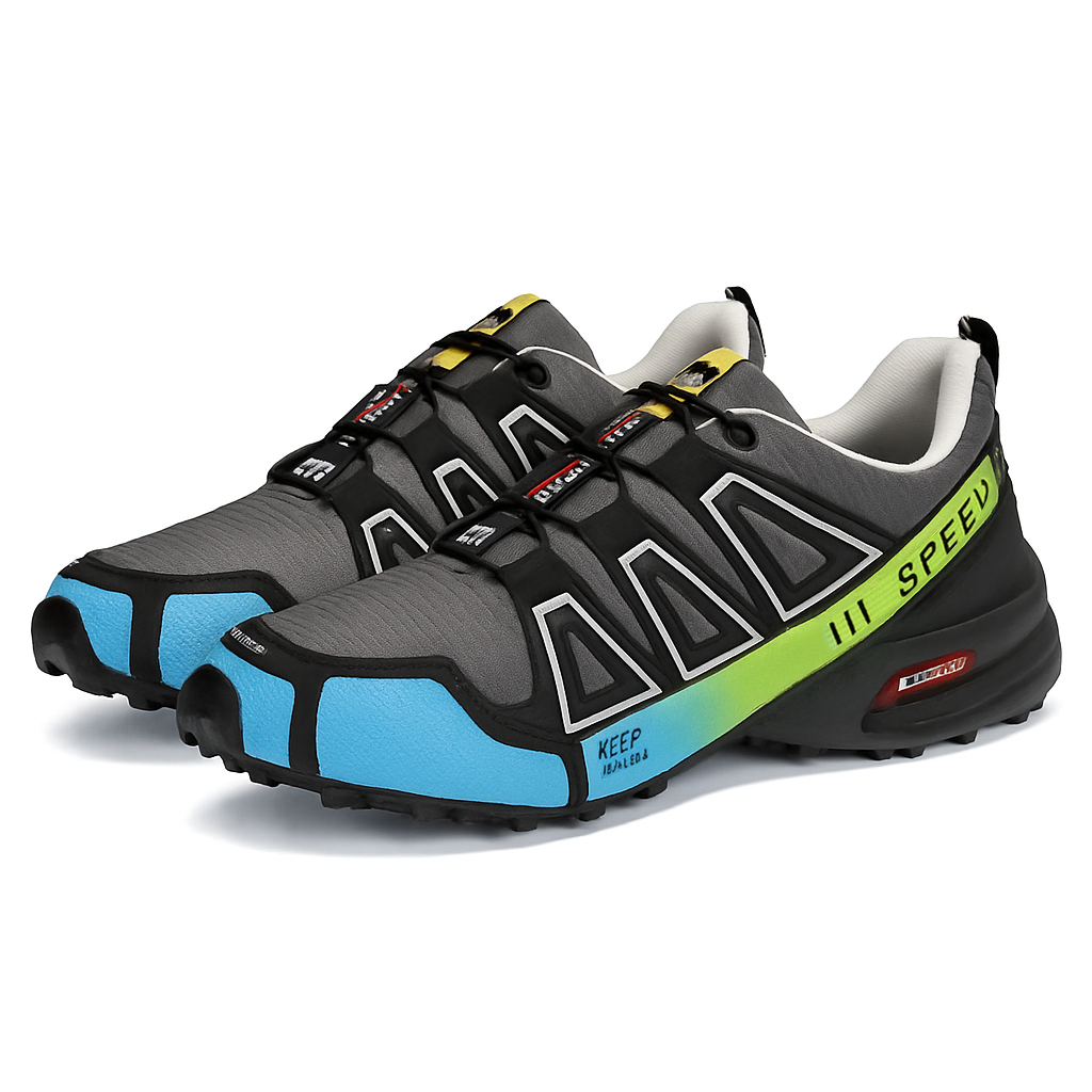 Heren Lage Lichtgewicht Waterdichte Wandelschoenen met Gripvaste Zool en Ademend Ontwerp