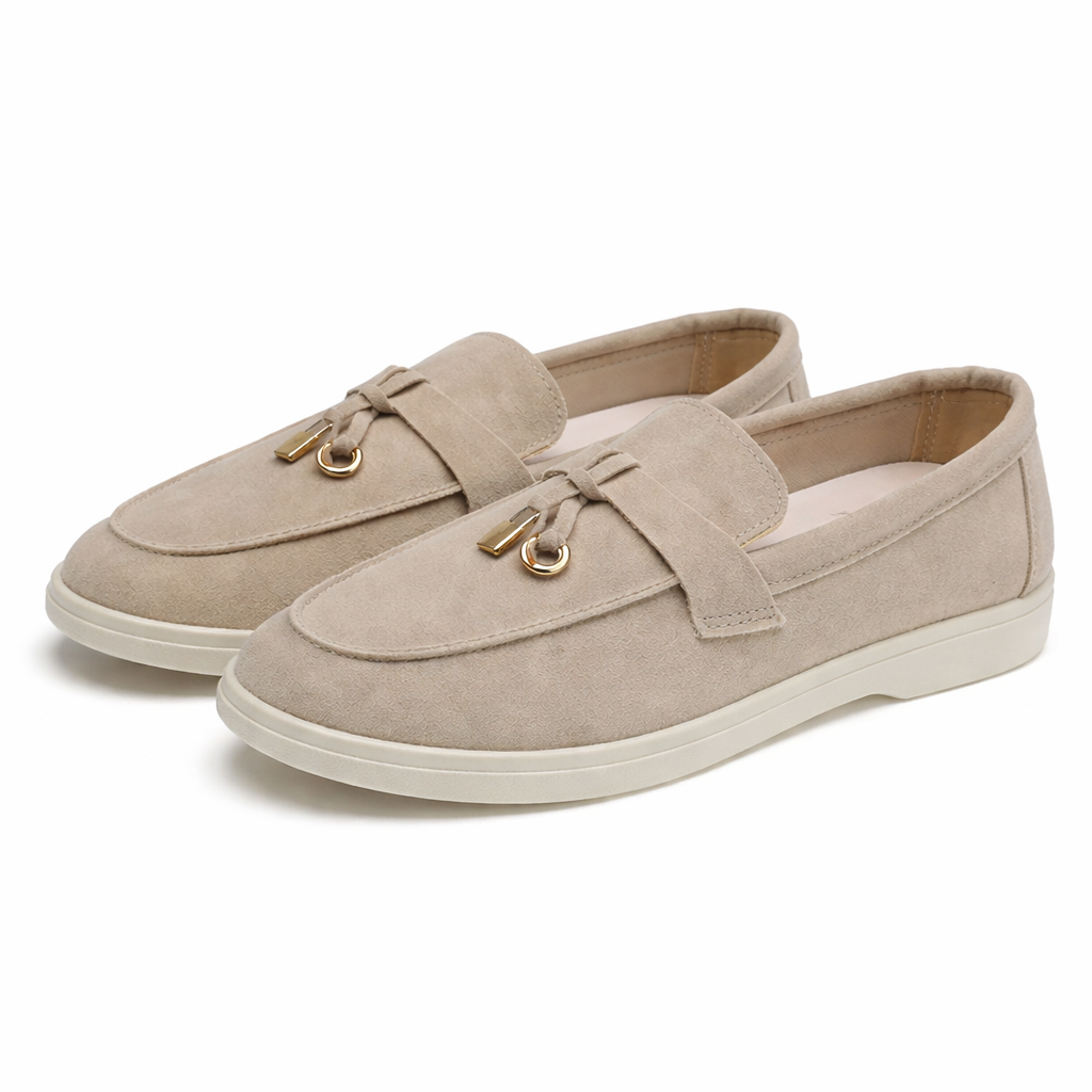 Dames Loafers van Suède – Comfortabele Instappers met Zachte Zool
