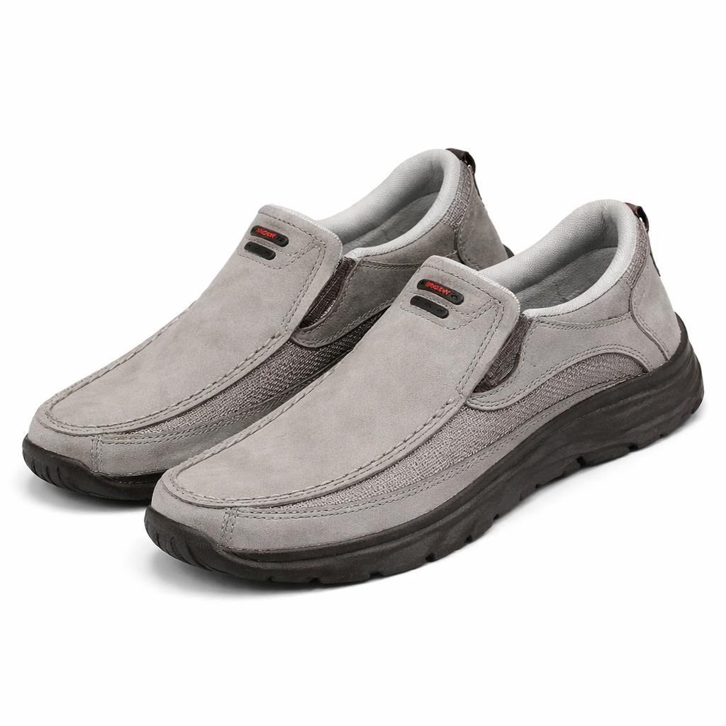 Heren Instap Loafers met Dikke Zool – Comfortabele Casual Schoenen