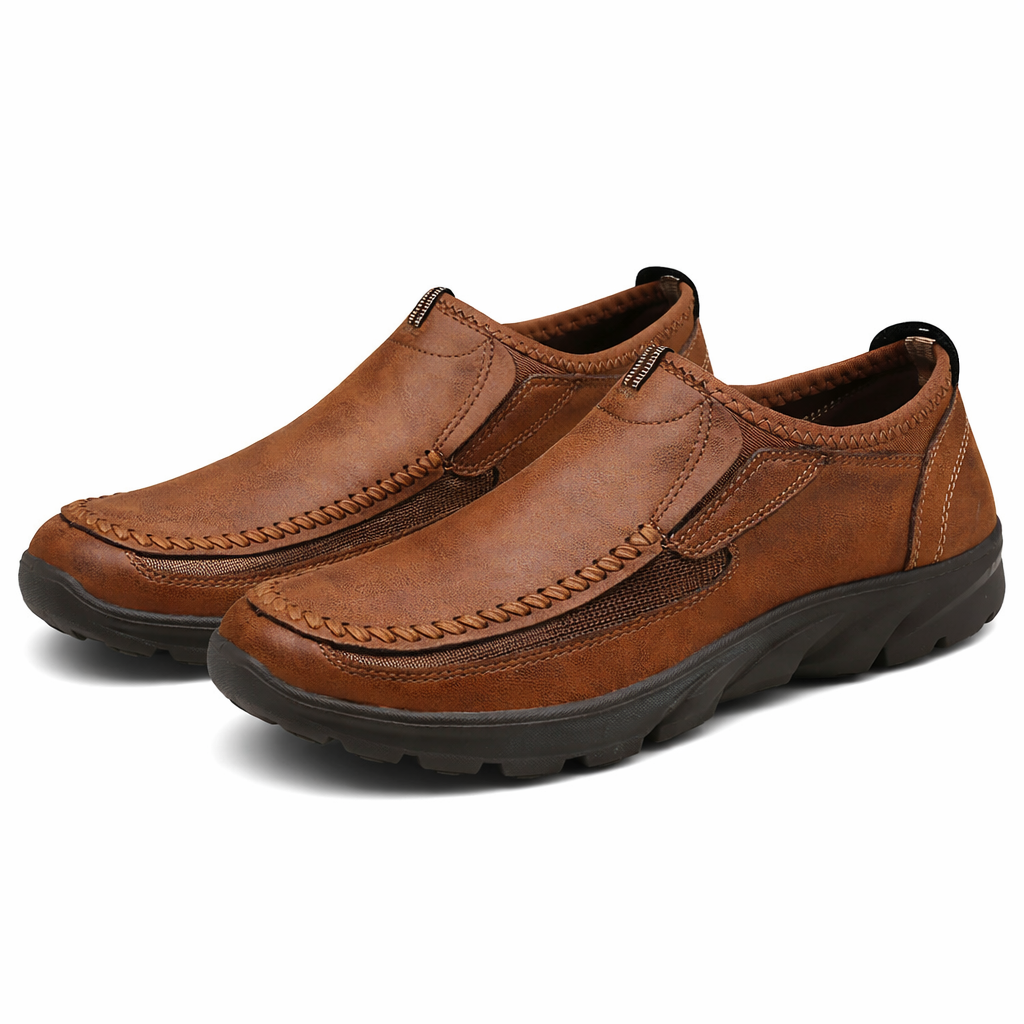 Heren Comfortabele Instappers – Lichtgewicht Casual Schoenen voor Dagelijks Gebruik