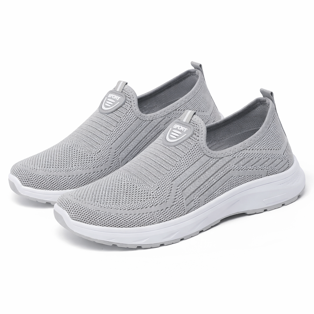 Dames Ademende Instap Loafers met Stevige Zool – Ademend en Comfortabel voor de Zomer