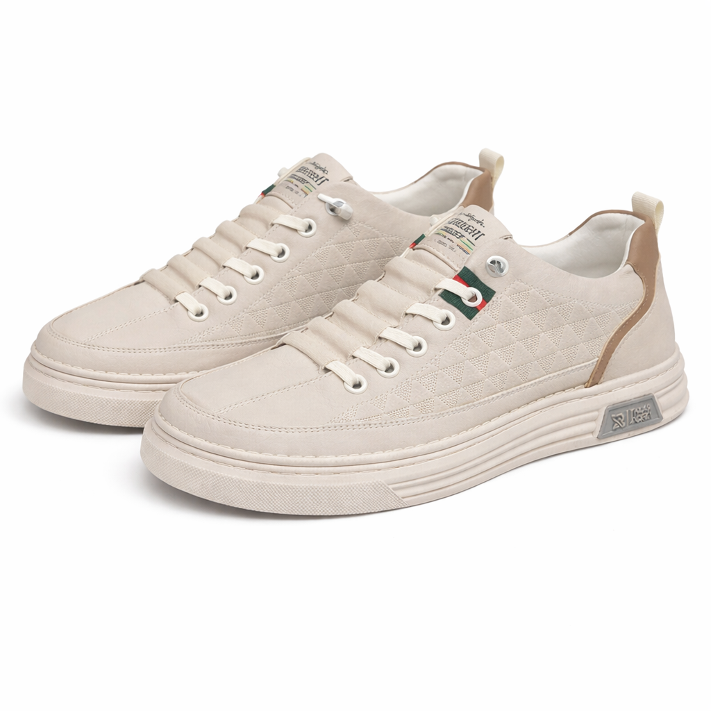 Heren Nette Instapsneakers met Elastische Veters – Comfortabele Casual Schoenen