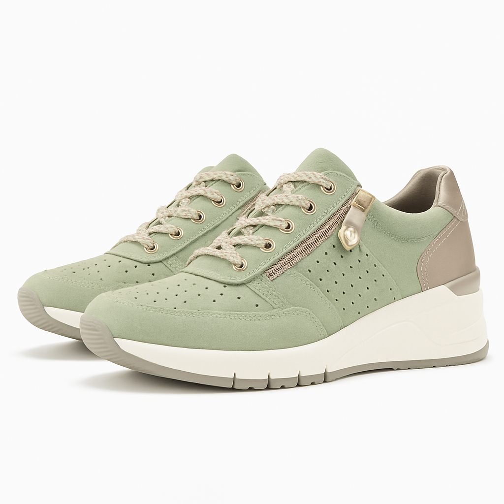 Dames Casual Sneakers – Comfortabele Pasvorm met Lichte Demping