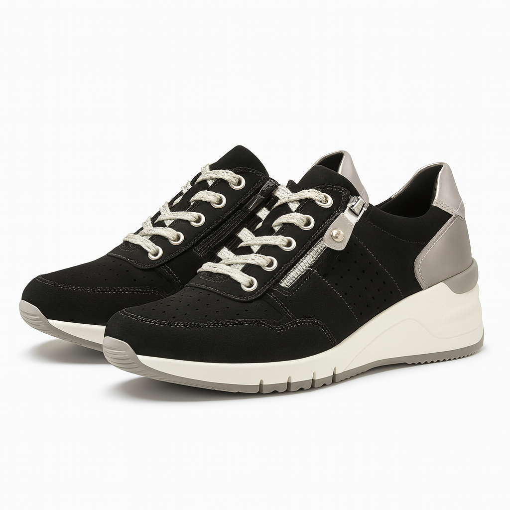 Dames Casual Sneakers – Comfortabele Pasvorm met Lichte Demping