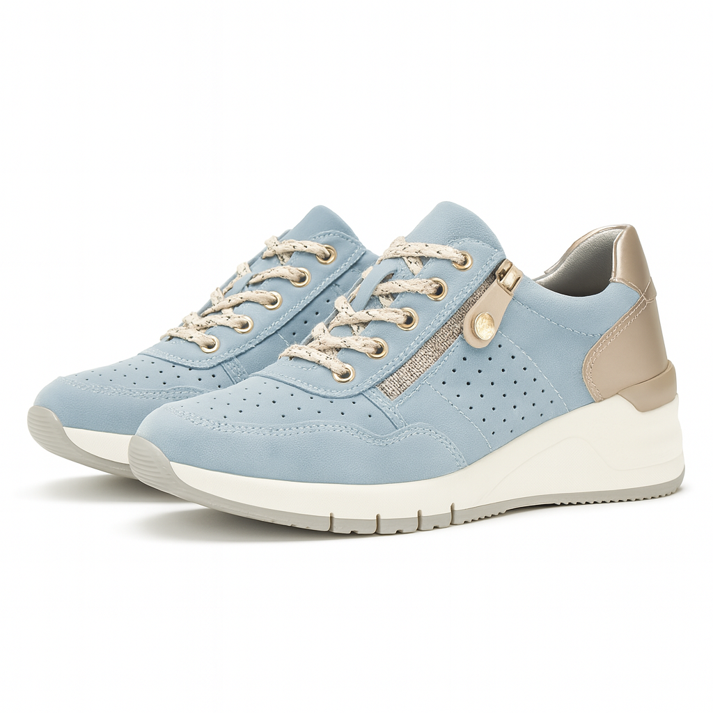 Dames Casual Sneakers – Comfortabele Pasvorm met Lichte Demping