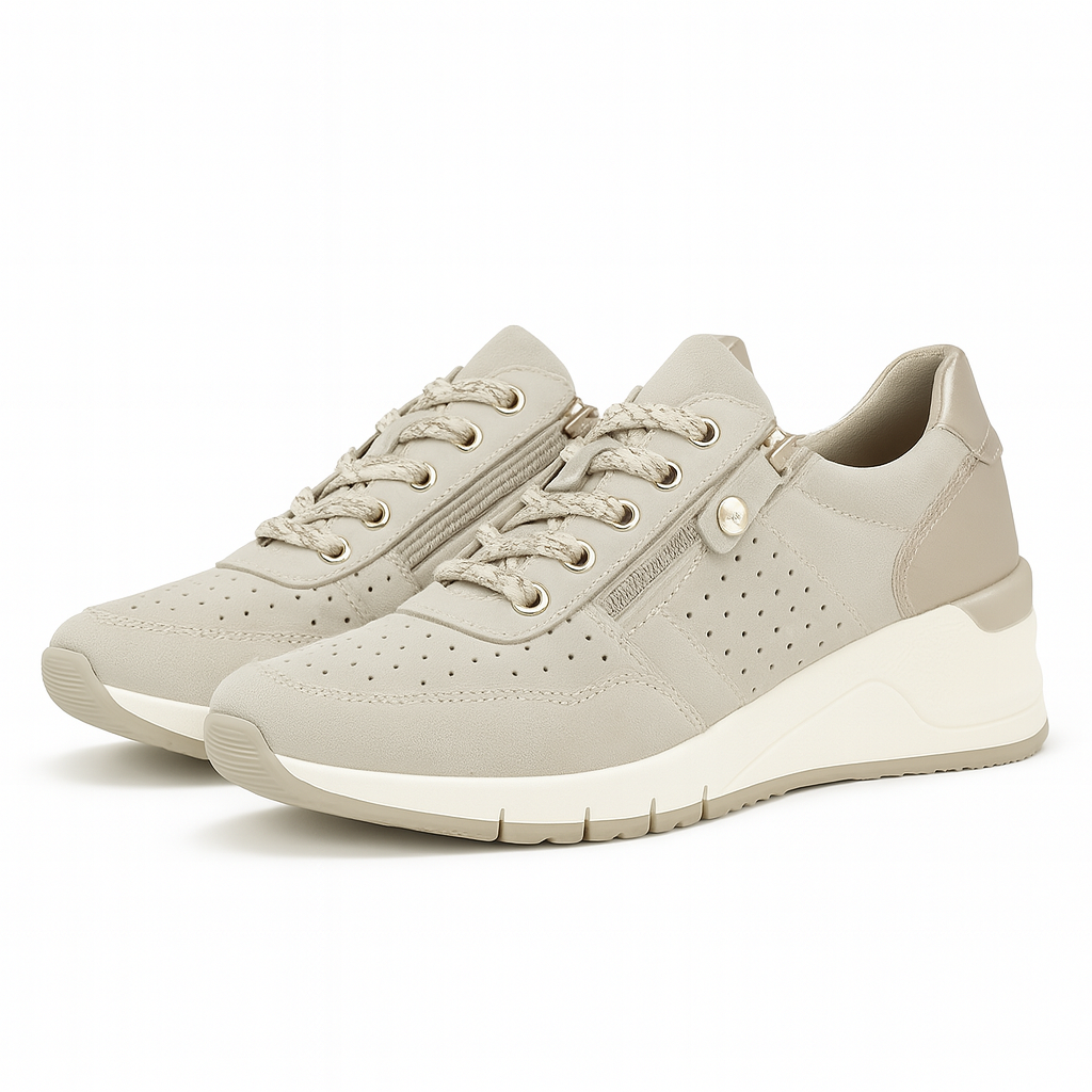 Dames Casual Sneakers – Comfortabele Pasvorm met Lichte Demping