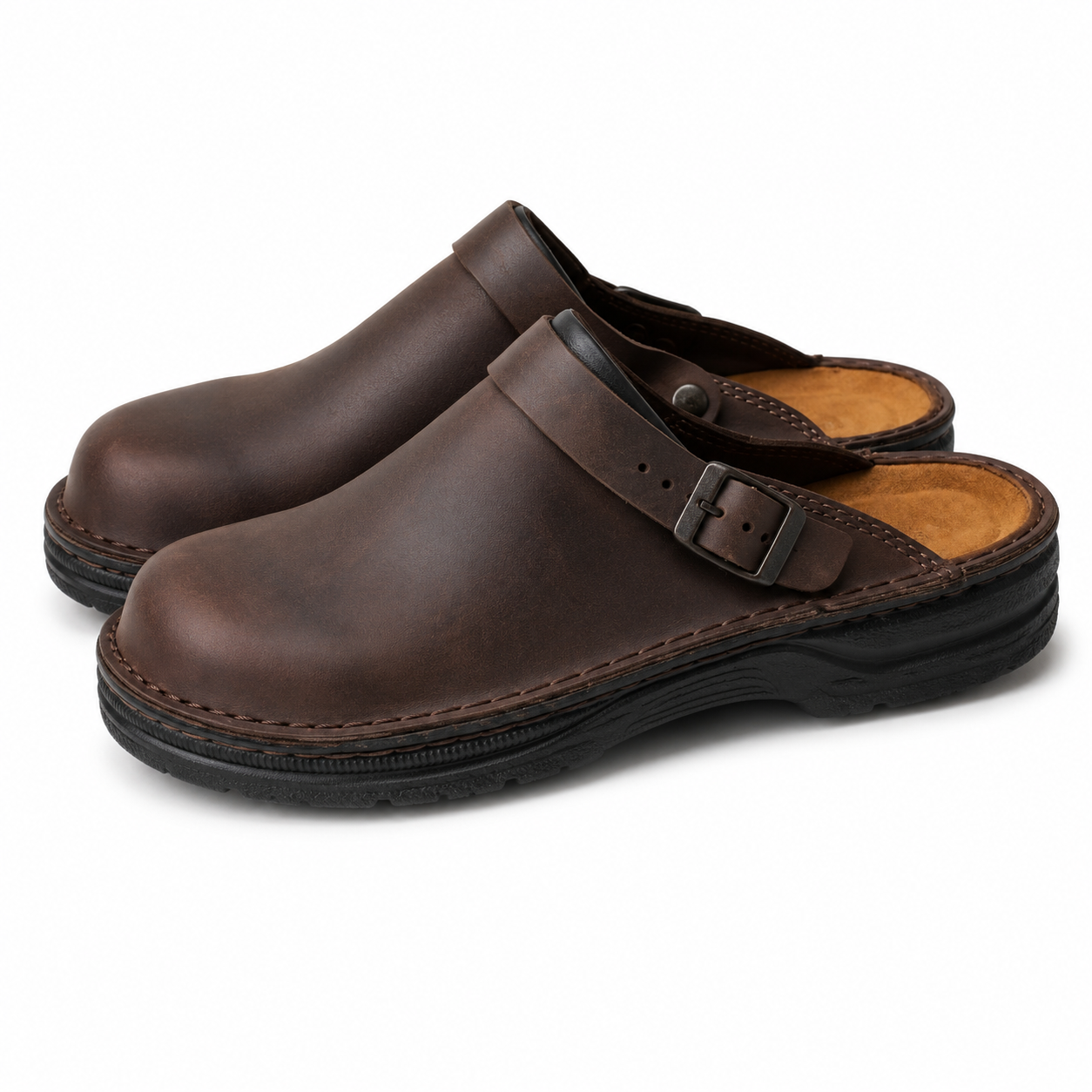 Heren Klompen Instappers Halfopen Antislip Zool Casual Lente Zomer