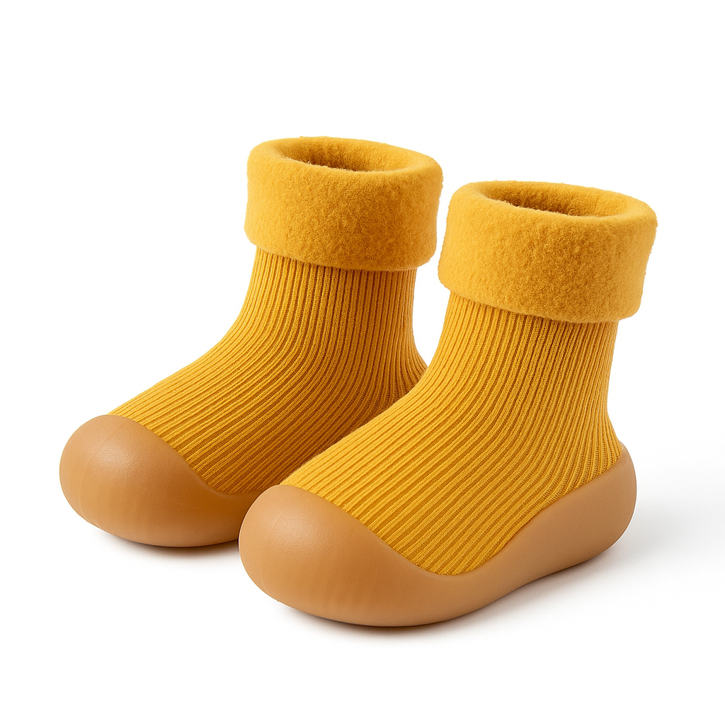 Baby Peuter Barefoot Schoenen Brede Teenbox Zachte Demping - MiniStep